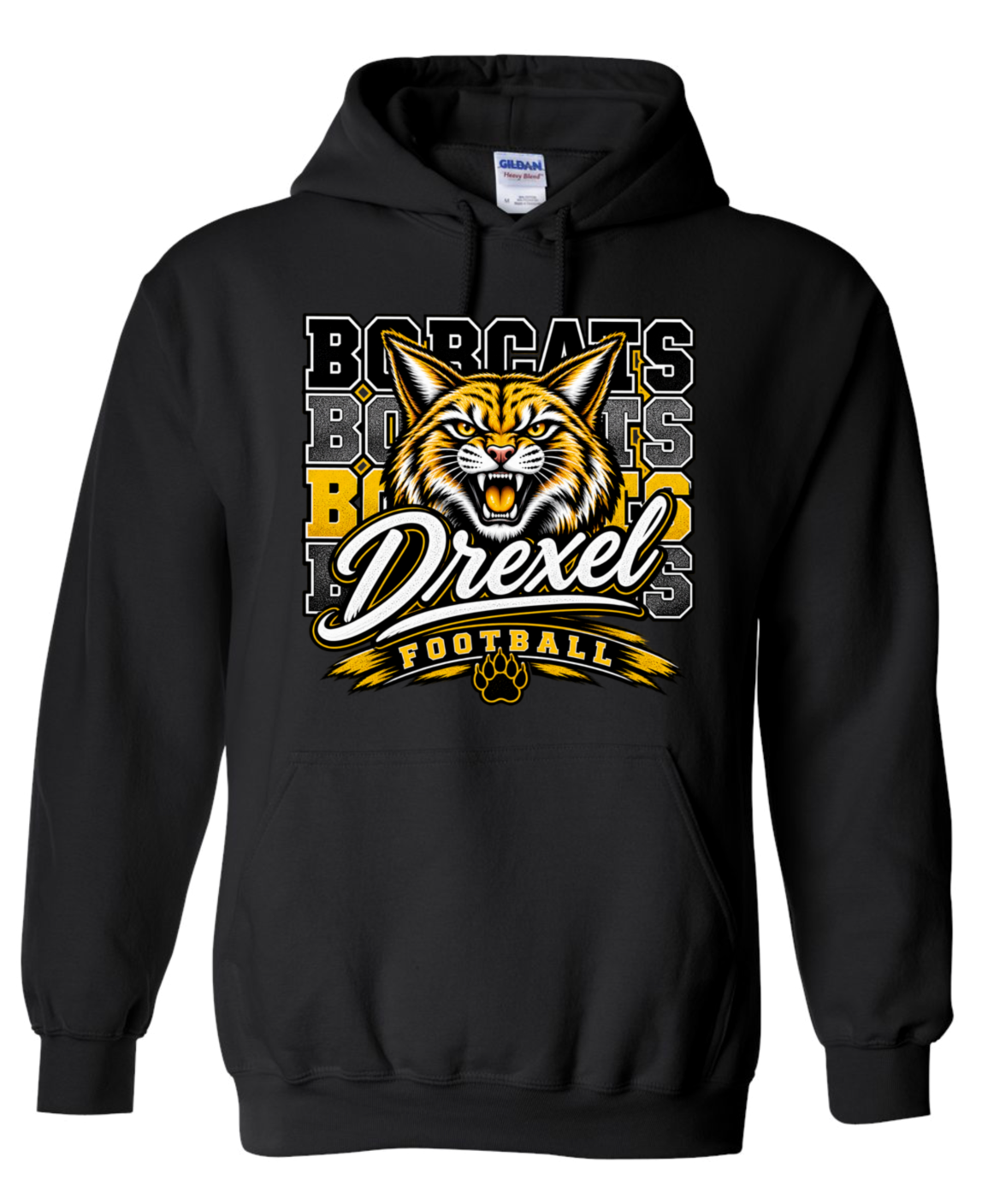 Hoodie - Black - Repeat