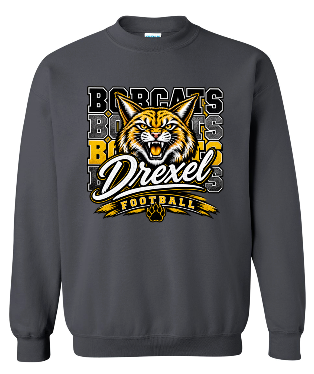 Crew Neck - Charcoal - Repeat