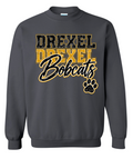 Crew Neck - Charcoal - Paw Repeat