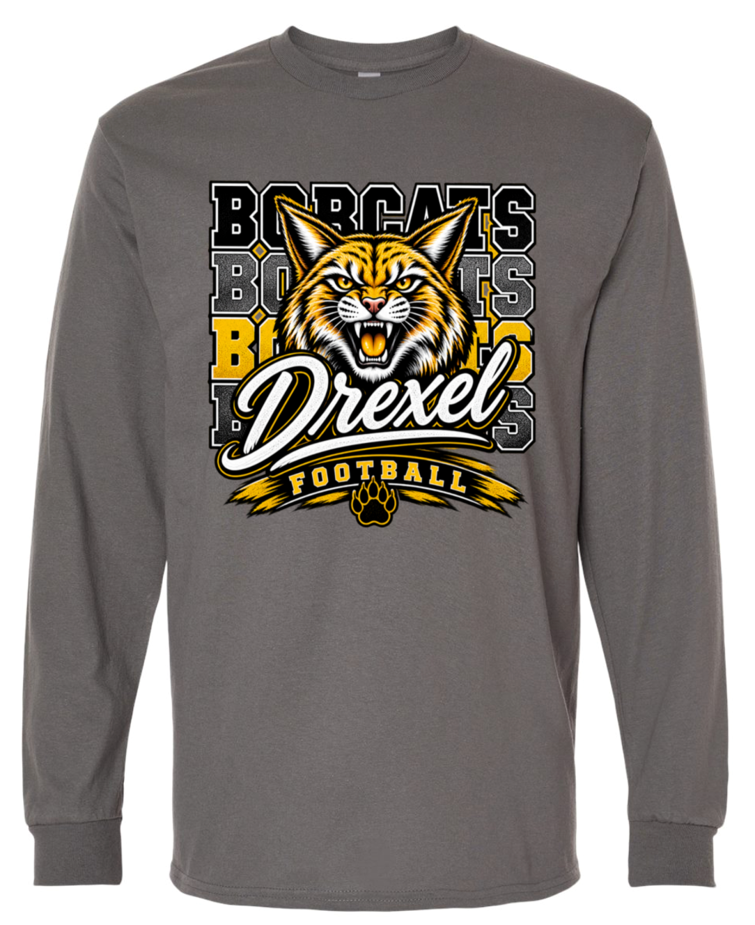 Long Sleeve - Charcoal - Repeat