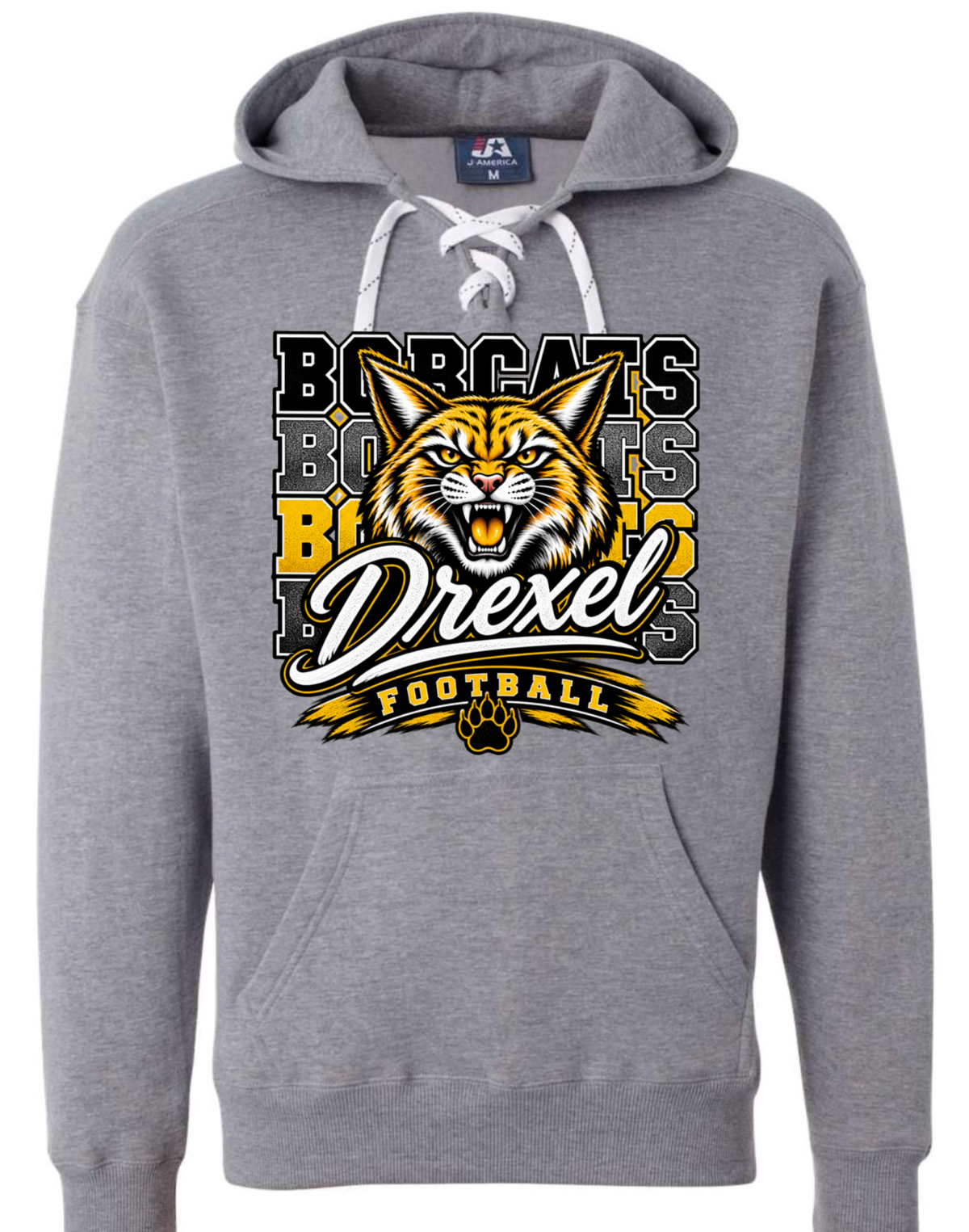Hoodie lace - Sport Grey - Repeat