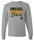 Long Sleeve - Sport Grey - Paw Repeat