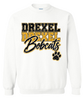 Crew Neck - White - Paw Repeat