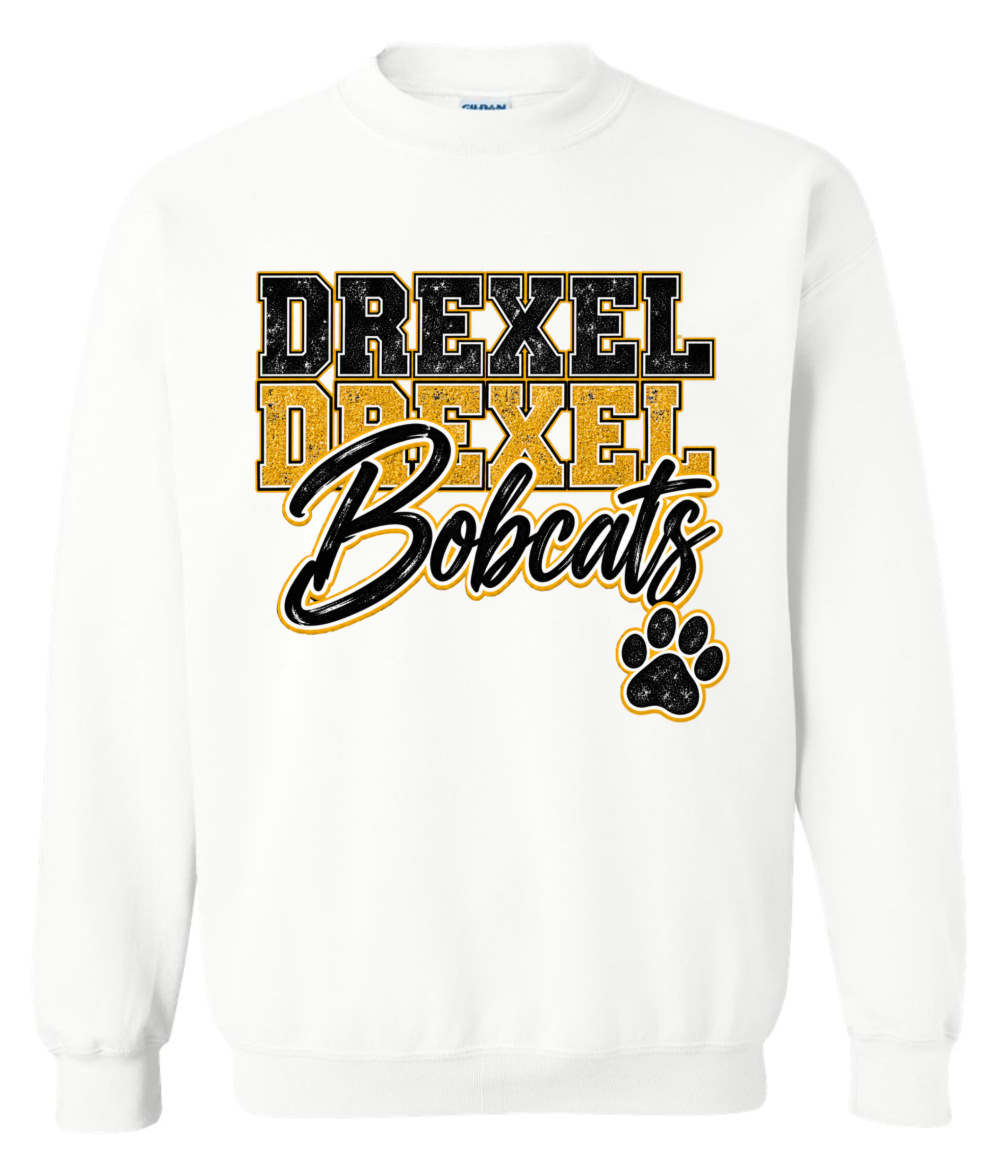 Crew Neck - White - Paw Repeat