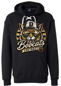 Hoodie lace - Black - Retro Cat
