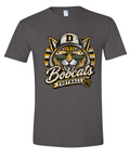 T-Shirt - Charcoal - Retro Cat