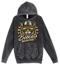 Hoodie - Charcoal Acid - Retro Cat