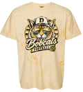 T-Shirt - Gold Smoke - Retro Cat