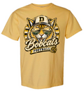 T-Shirt - Mustard - Retro Cat