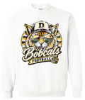 Crew Neck - White - Retro Cat