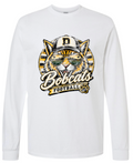 Long Sleeve - White - Retro Cat