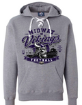 Hoodie lace - Sport Grey -  Retro Field