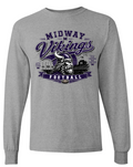 Long Sleeve - Sport Grey - Retro Field