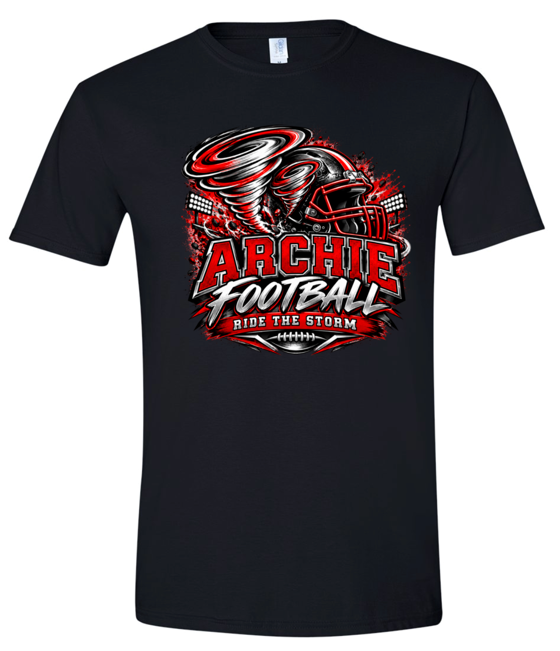 T-Shirt - Black - Ride The Storm