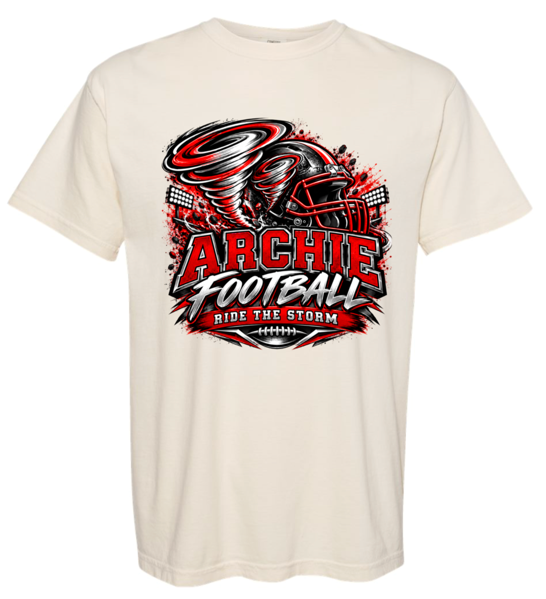 T-Shirt - Ivory - Ride The Storm