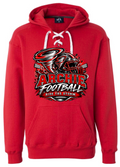 Hoodie lace - Red - Ride The Storm