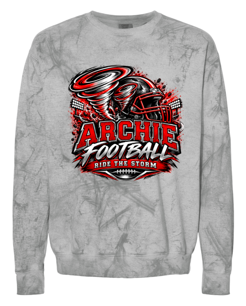 Crew Neck - Smoke - Ride The Storm