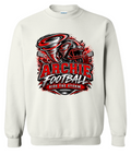 Crew Neck - White - Ride The Storm