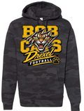 Hoodie - Black Camo - Rip Bobcats