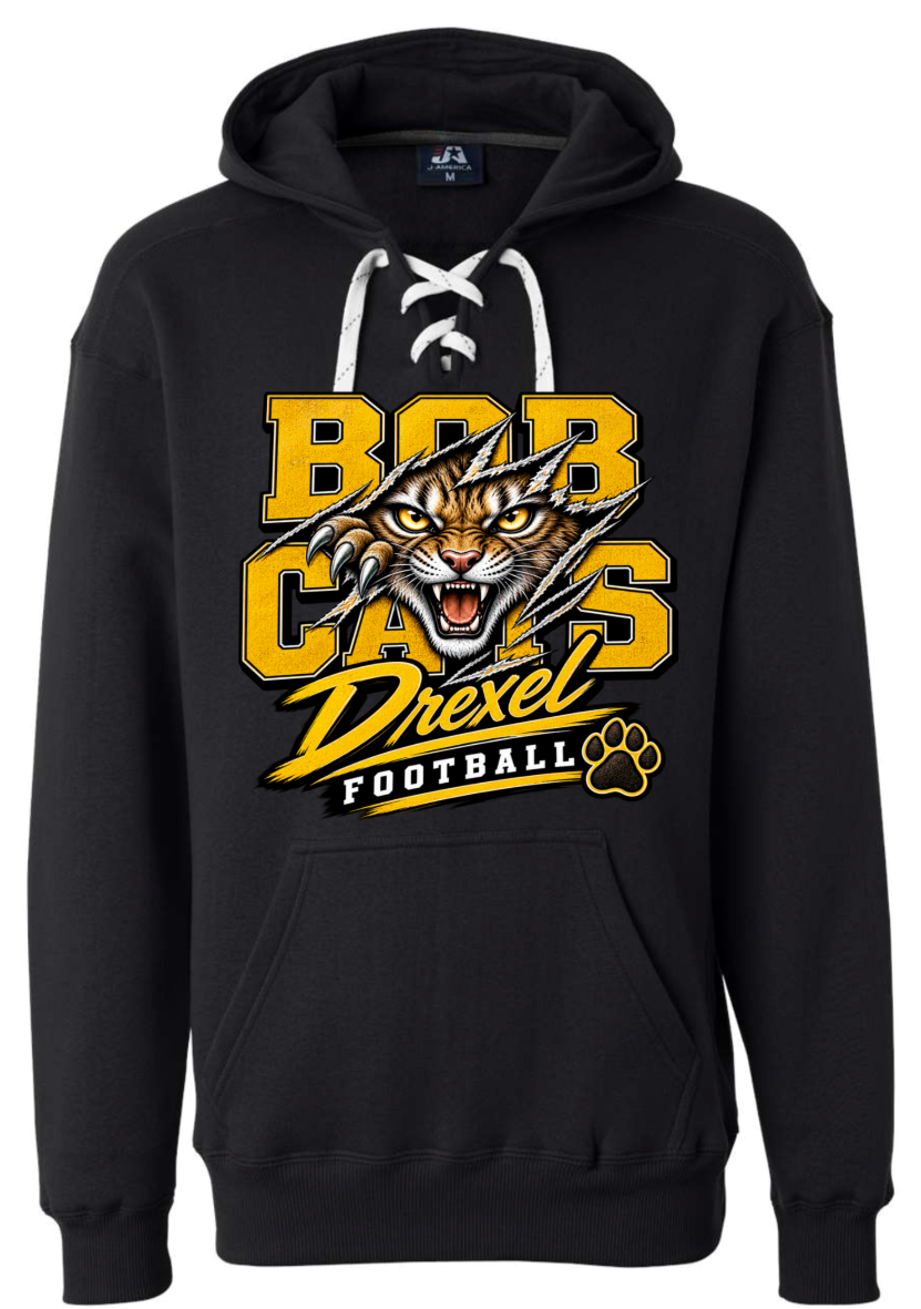 Hoodie lace - Black - Rip Bobcats