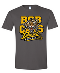 T-Shirt - Charcoal - Rip Bobcats