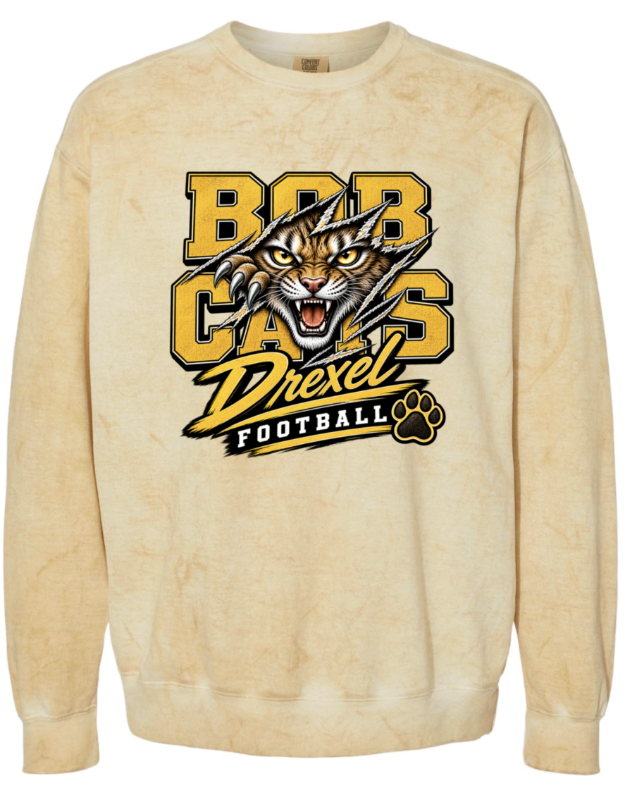 Crew Neck - Gold Smoke - Rip Bobcats