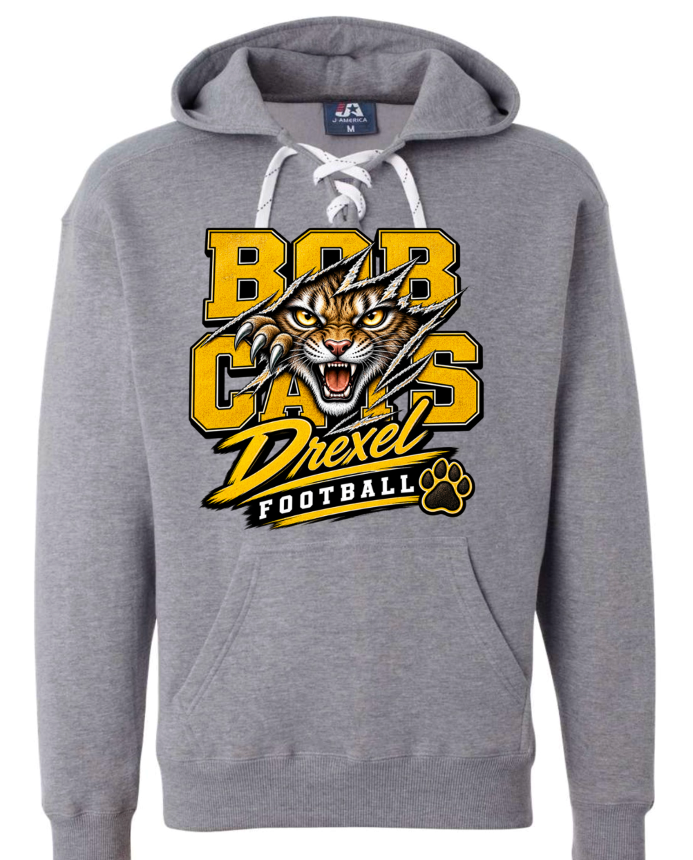 Hoodie lace - Sport Grey - Rip Bobcats