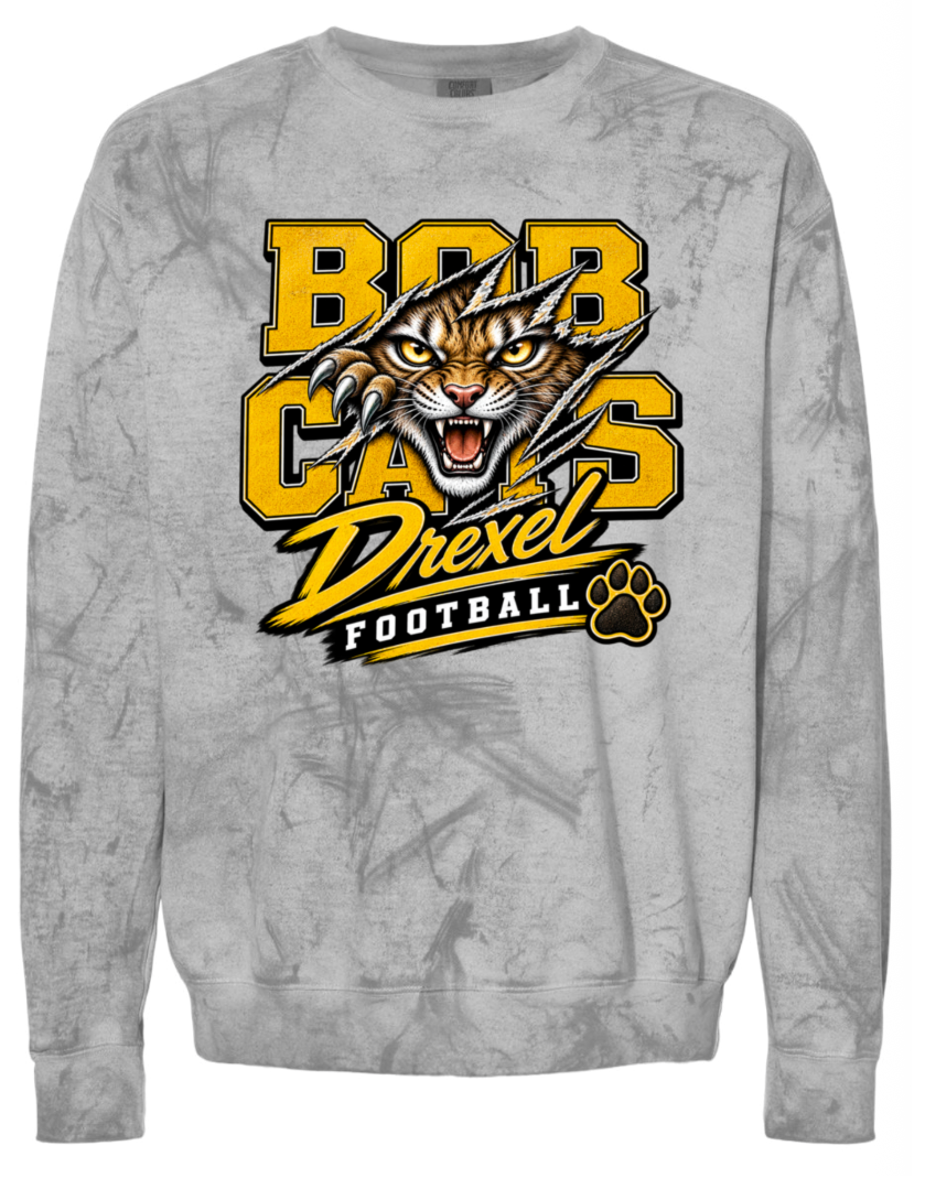 Crew Neck - Smoke - Rip Bobcats