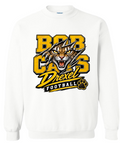 Crew Neck - White - Rip Bobcats