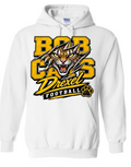 Hoodie - White - Rip Bobcats
