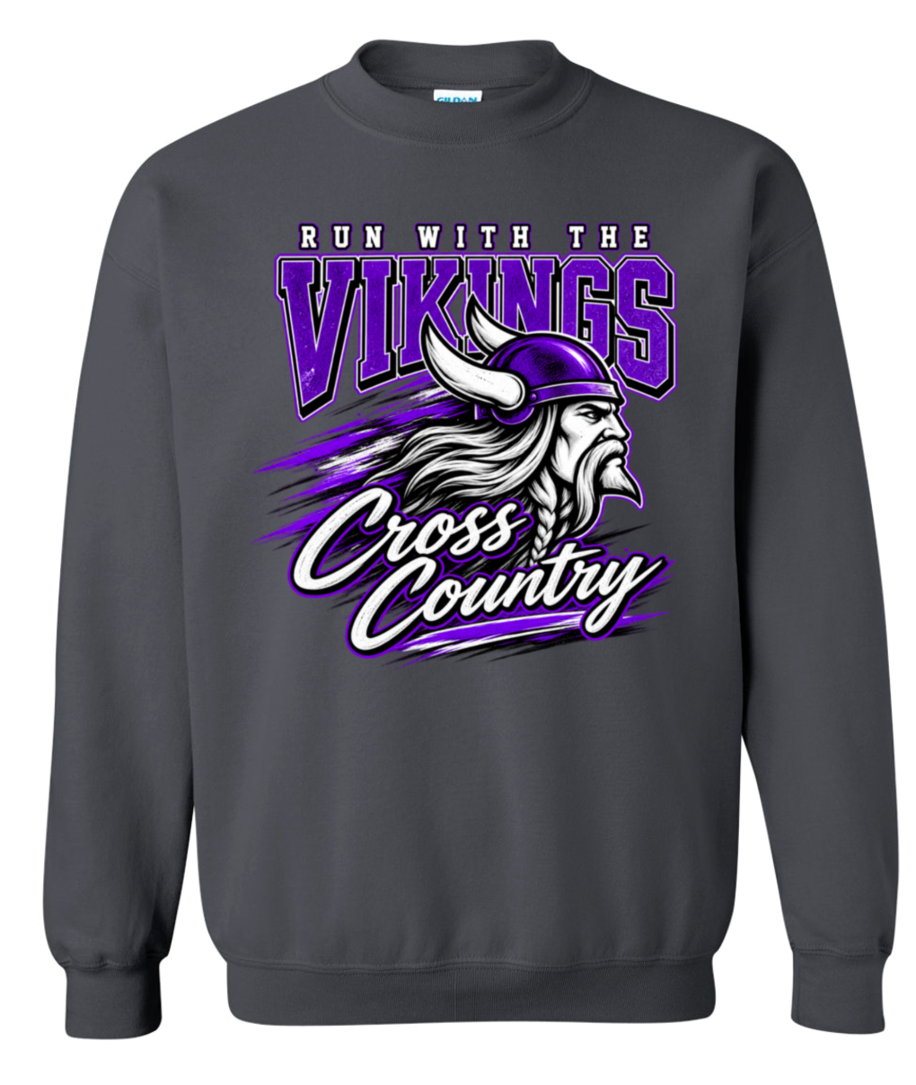 Crew Neck - Charcoal - Run