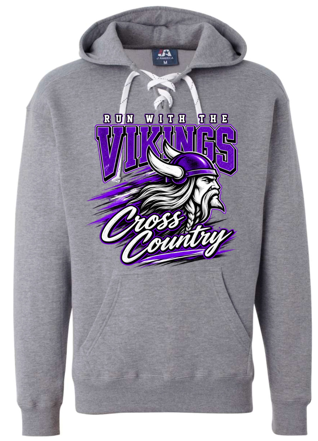 Hoodie lace - Sport Grey - Run