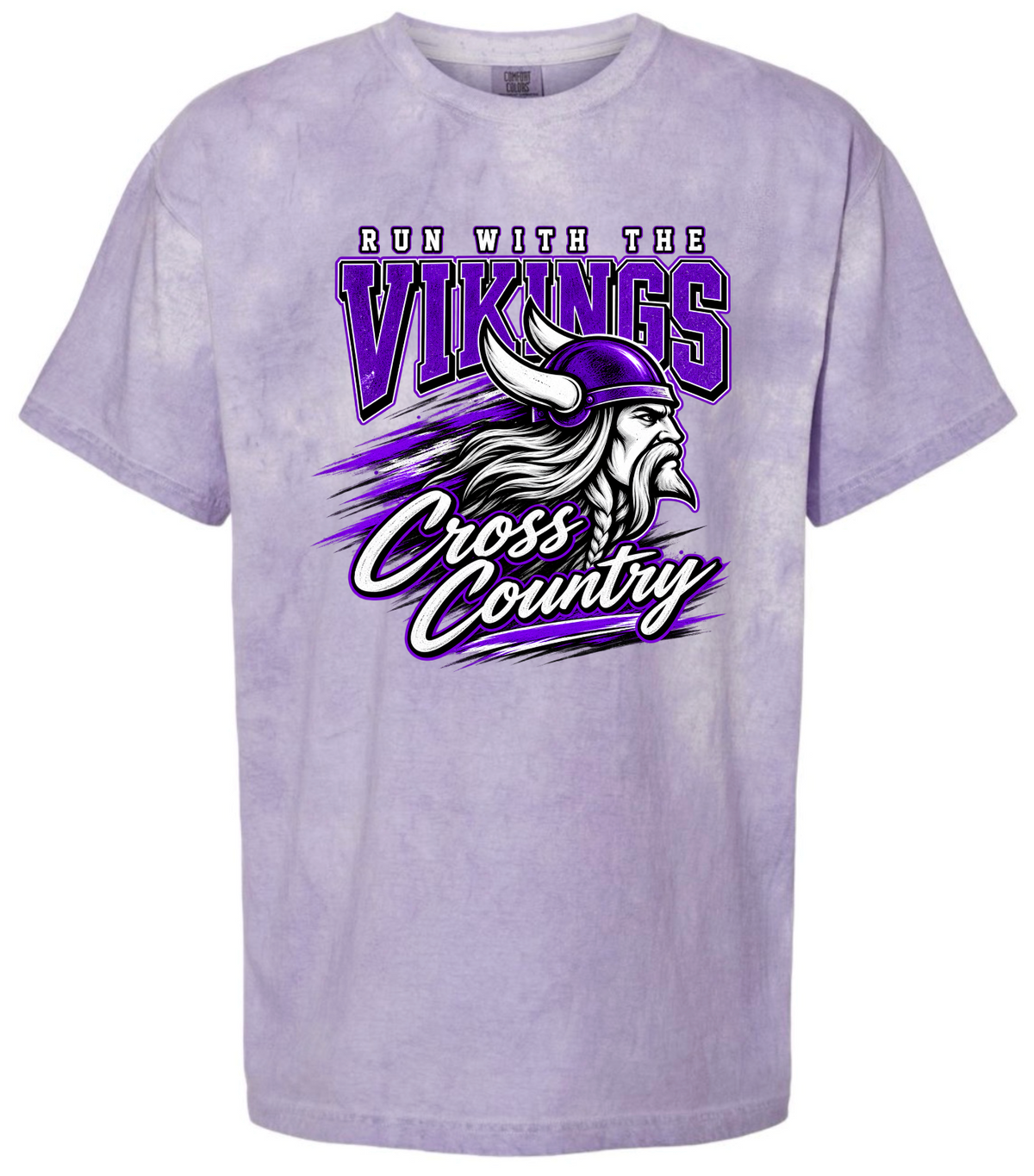 T-Shirt - Purple Smoke - Run