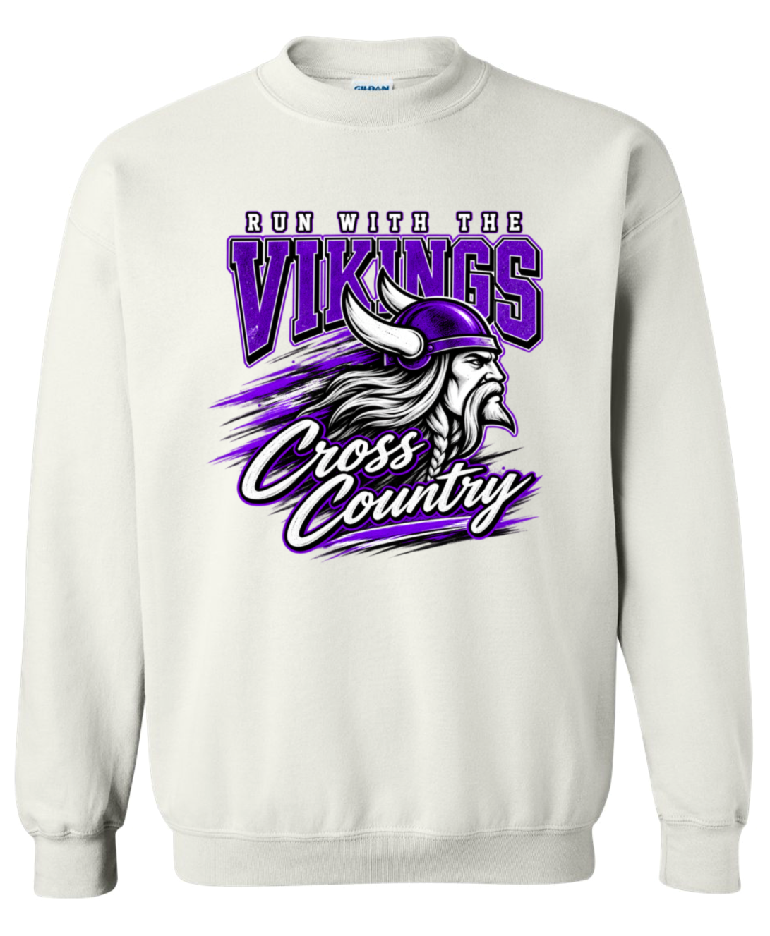 Crew Neck - White - Run