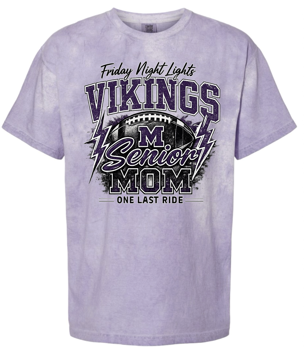 T-Shirt - Purple Smoke - Senior Bolt
