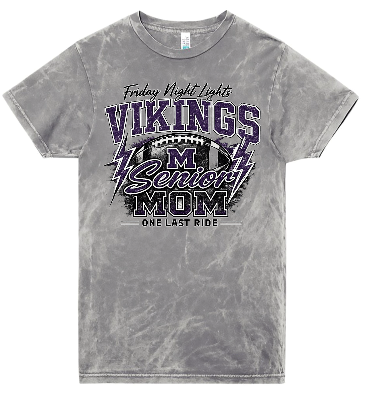 T-Shirt - Silver Acid - Senior Bolt