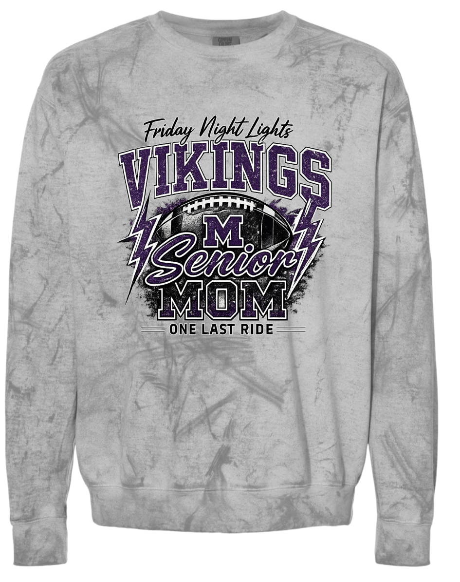 Crew Neck - Smoke - Senior Bolt