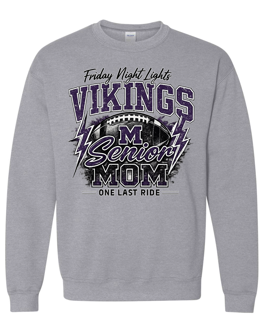 Crew Neck - Sport Grey - Senior Bolt