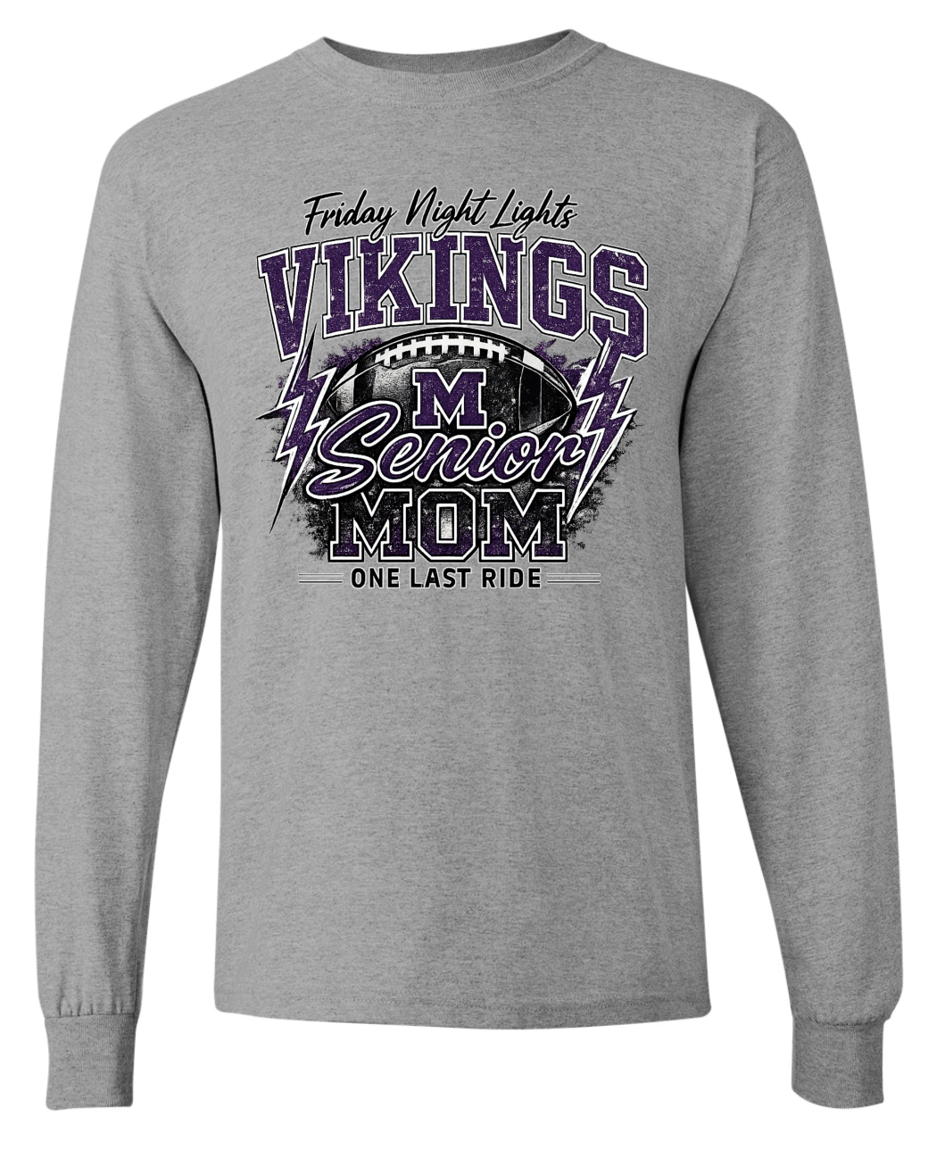 Long Sleeve - Sport Grey - Senior Bolt