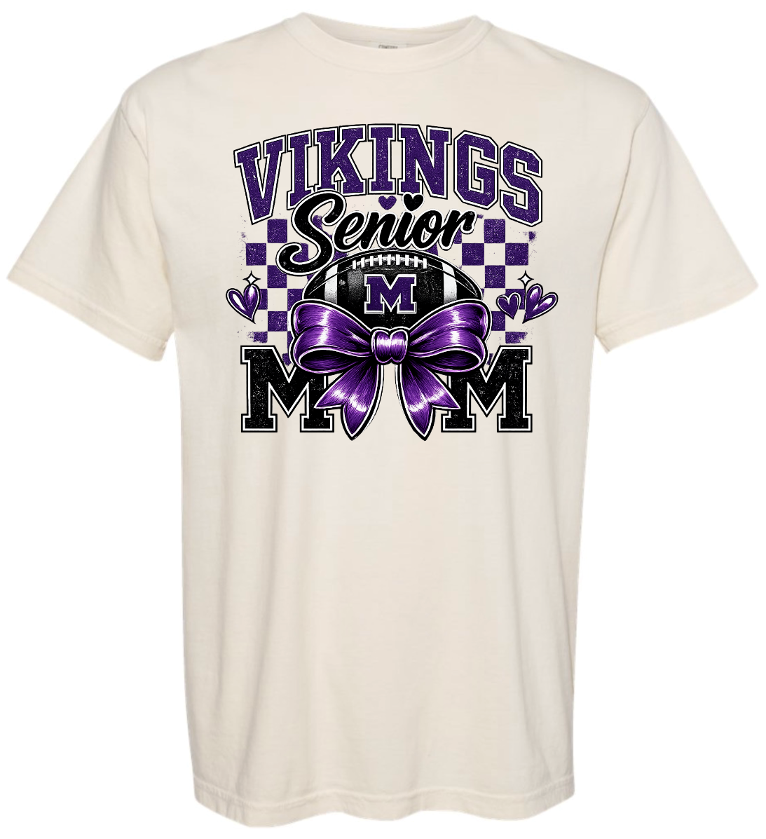 T-Shirt - Ivory - Senior Bow