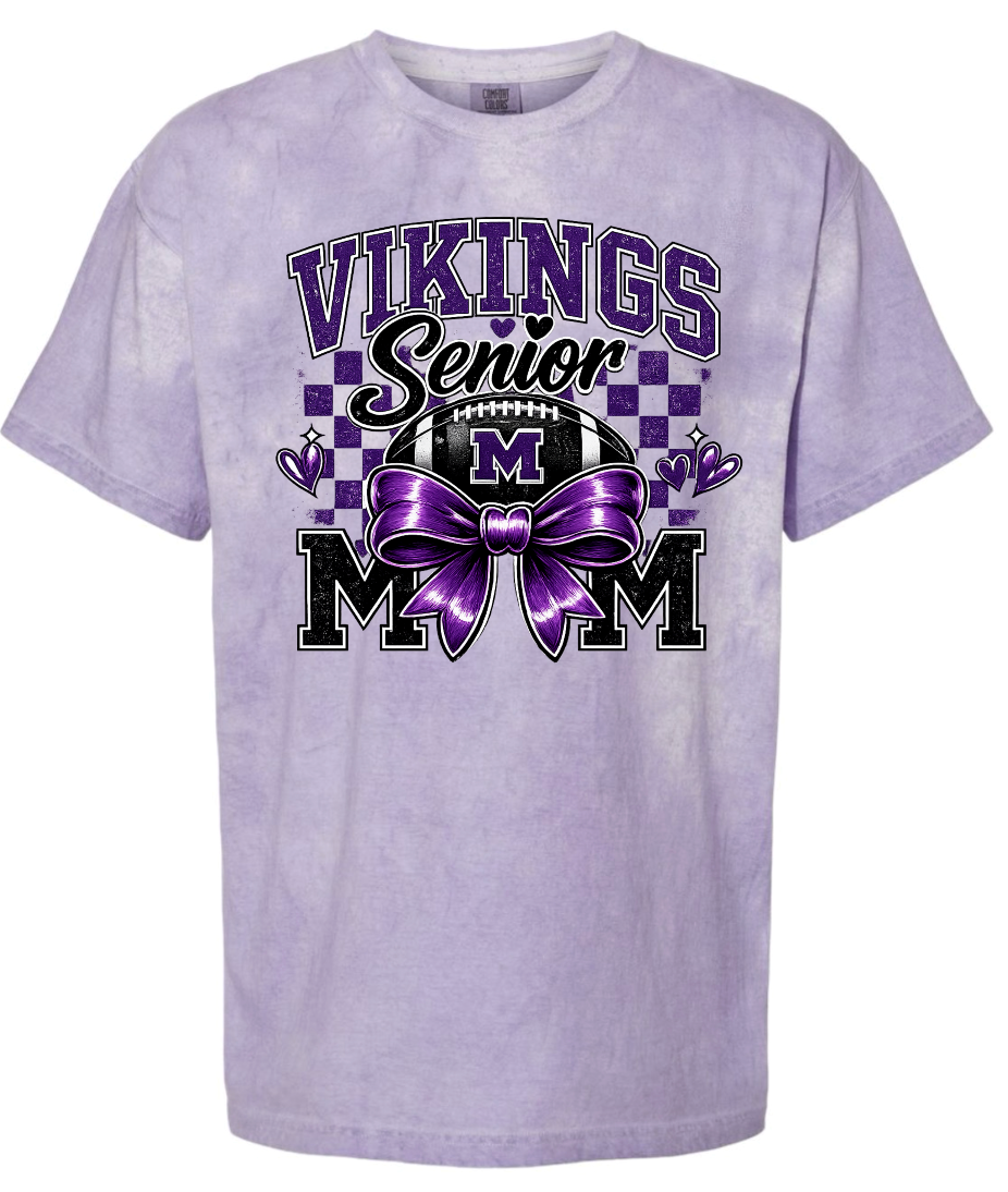 T-Shirt - Purple Smoke - Senior Bow