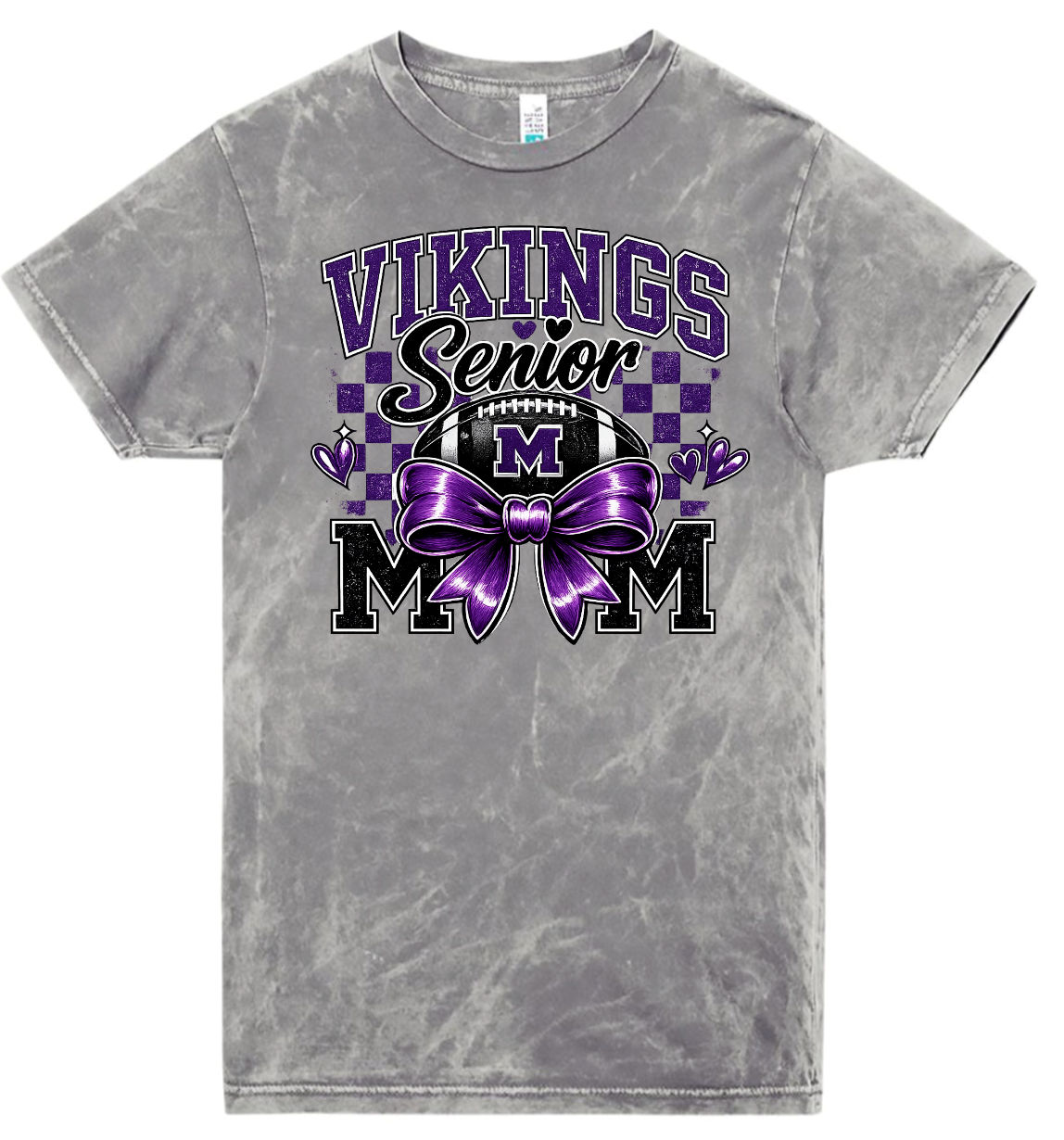 T-Shirt - Silver Acid - Senior Bow