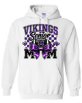 Hoodie - White - Senior Bow