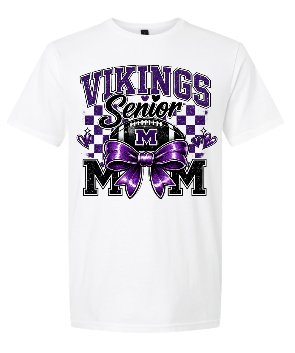 T-Shirt - White - Senior Bow