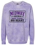 Crew Neck - Purple Smoke - Small School