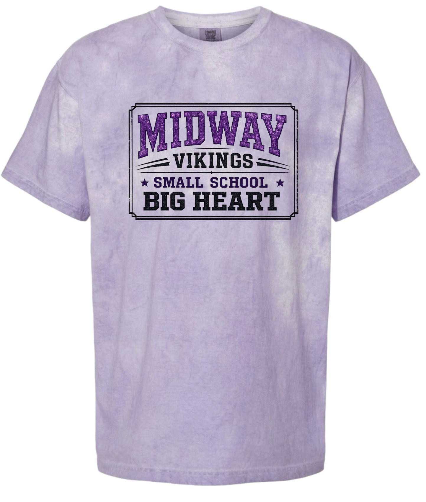 T-Shirt - Purple Smoke - Small School
