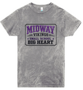 T-Shirt - Silver Acid - Small School