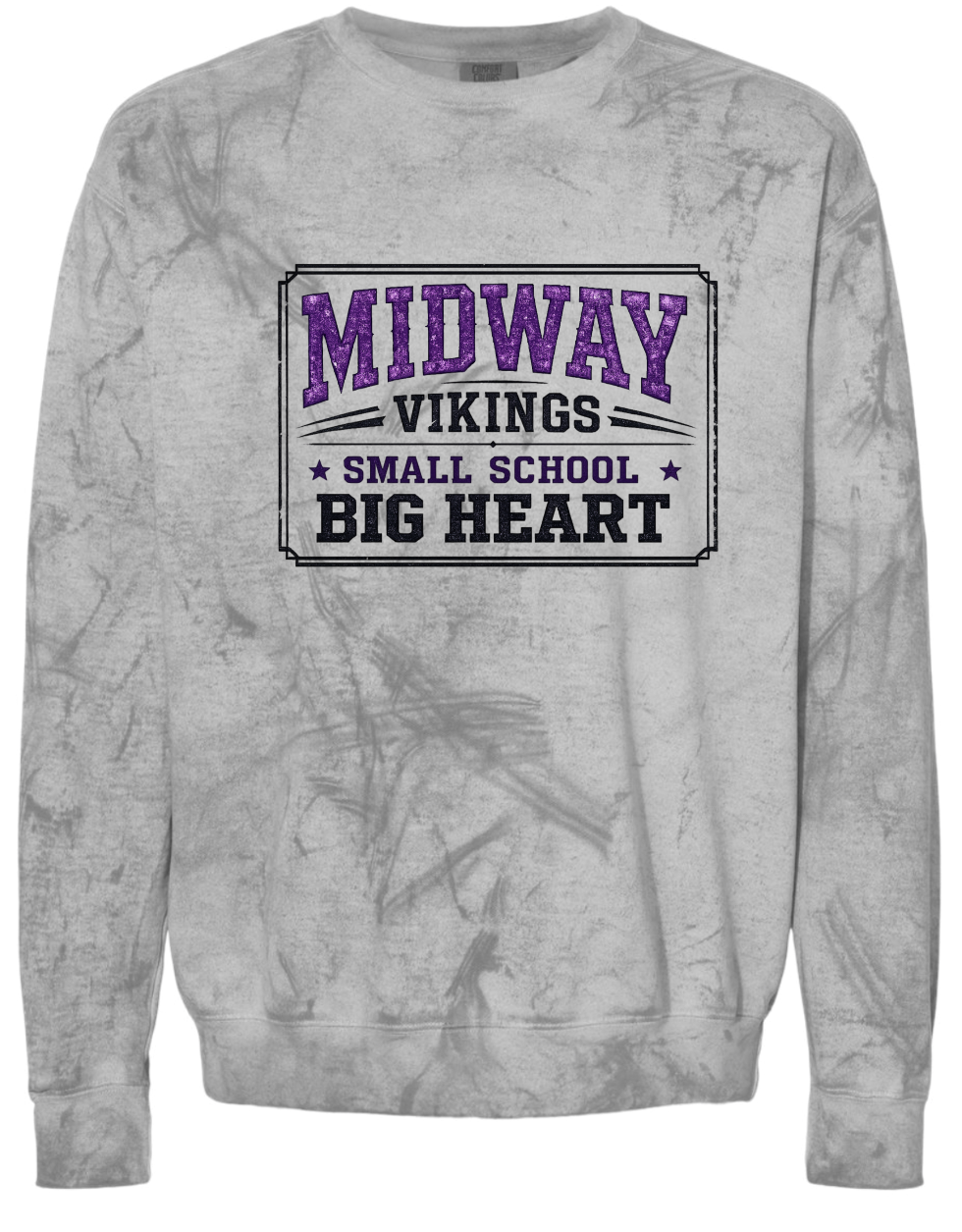 Crew Neck - Smoke - Small School