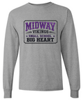 Long Sleeve - Sport Grey - Small School