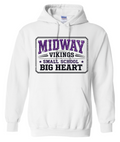 Hoodie - White - Small School